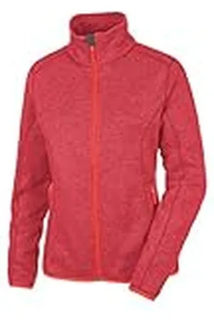 Salewa Rocca pl W FZ, Sudadera para Senderismo para Mujer, Mujer, Rocca Pl W FZ, Rojo