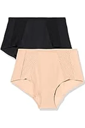 Dim Pack De 2 Slips Eco Efecto Vientre Plano Talle Alto Mujer x2, , L