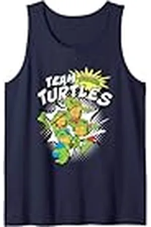 Teenage Mutant Ninja Turtles Equipo TMNT: Tortugas: Leo, Raph, Donnie y Mikey Camiseta sin Mangas