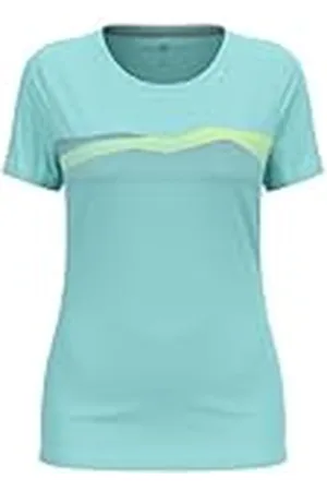 Odlo Camiseta F-Dry para Mujer con Estampado de Cresta de montaña