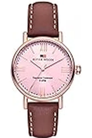 River Woods Reloj Analógico para Mujer de Cuarzo con Correa en Cuero RW340031