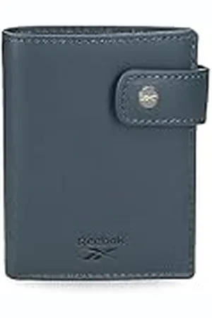 Reebok Switch Cartera Vertical con Cierre de Clic 8,5x10,5x1 cms Piel