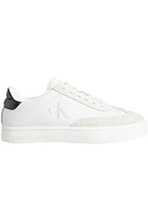 Calvin Klein Jeans CLASSIC CUPSOLE LOW MG MIX Zapatillas deportivas Mujer, Blanco (Bright White/Black), 40 EU