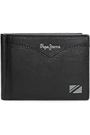 Pepe Jeans Jacket Cartera Horizontal con Monedero 11x8x1 cms Piel by Joumma Bags