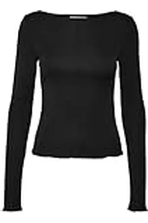 VERO MODA Vmmaggie LS Boatneck Top VMA Noos Camiseta de Manga Larga, , M Mujeres