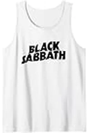 Black Sabbath Icónico estampado de música heavy metal Camiseta sin Mangas
