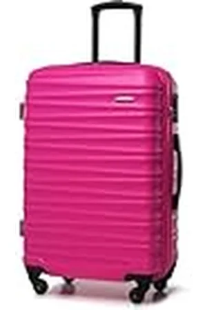 Wittchen Maleta Mediana Trolley Maleta Trolley Mediana Carcasa rígida de ABS 4 Ruedas giratorias Cerradura de combinación asa telescópica Groove Line