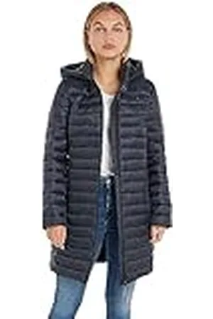 Tommy Hilfiger Mujer Abrigo de plumas Logo invierno, , S