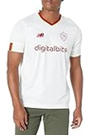 New Balance Roma, Niño/a Camiseta, Temporada 2022/23 Oficial Segunda Equipación