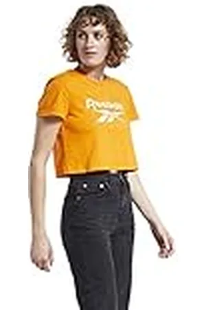 Reebok CL F Big Logo tee Camiseta, Mujer, , 2XS