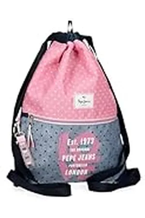 Pepe Jeans Noni Denim Mochila Saco Multicolor 35x46 cms Poliéster by Joumma Bags by Joumma Bags