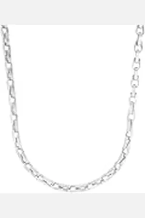 QS by s.Oliver Collar de acero inoxidable collar de los hombres, 50 cm, , viene en caja de regalo de joyería