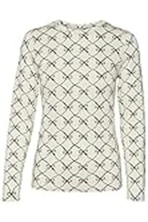 VERO MODA Vmalberte Cilia LS Top Box Jrs Blusa de Manga Larga, , S Mujeres