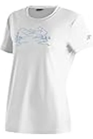 Maier Sports Wilma Print - Camiseta de Manga Corta para Mujer, diseño Estampado