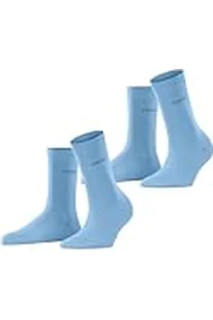 ESPRIT Uni Multipack W So algodón lisos 2 pares, Calcetines Mujer, , 35-38