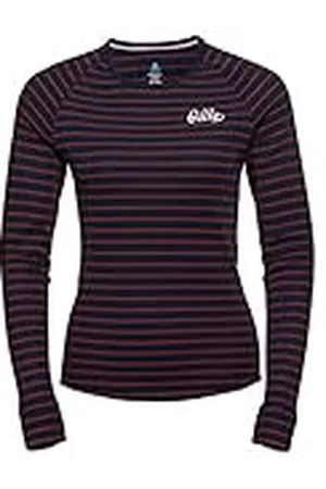 Odlo Mujer Camisa de manga larga con estampado de rayas ACTIVE WARM ORIGINALS ECO