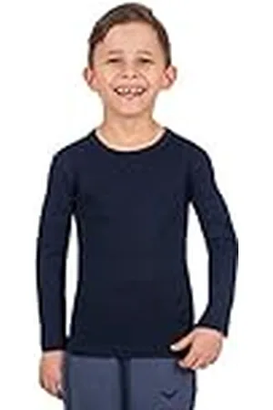 Trigema 302501 Camiseta de Manga Larga, , 128 para Niños