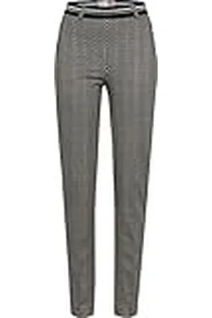 Brax Lillyth Black & White Graphic Jersey Pantalones, , 48S para Mujer