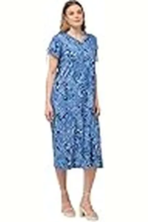 Ulla Popken Vestido De Jersey, Estampado 832021, , 48-50 para Mujer