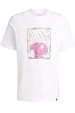 adidas Hombre Doodle Graphic tee, White, 3XL