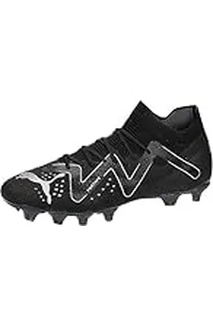PUMA Future Pro FG/AG, Zapatillas de fútbol Hombre, Negro Plata, 40.5 EU