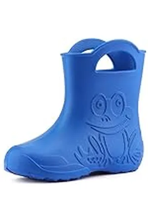 Ladeheid Botas de Agua para Niños en EVA Unisexo Botas de Goma Impermeables para niños y niñas Zapatos de Lluvia Infantiles Calzado de Niñas LA-CA-01 ( , 30/31 EU)