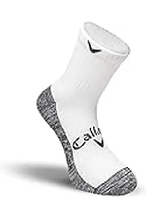 Callaway Men´s Optidri-mid, Calcetín De Corte Medio Hombre, (blanco 5619007), Talla Única Tamaño Del Fabricante L XL