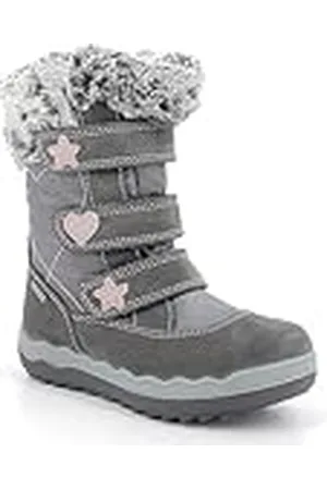 Primigi Frozen GTX, Botas para Nieve Mujer, Grigio Scuro-Grigio, 34 EU