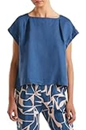 Benetton Blusa 5bmldq079 Camisa, , S para Mujer