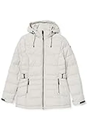 Killtec Chaqueta acolchada para mujer Drinna – Chaqueta en aspecto de plumón – Chaqueta de invierno con capucha desmontable – 10.000 mm de columna de agua