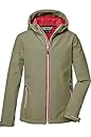 Killtec Nina Chaqueta softshell/chaqueta outdoor con capucha KOS 358 GRLS SFTSHLL JCKT, , 116, 42067-000