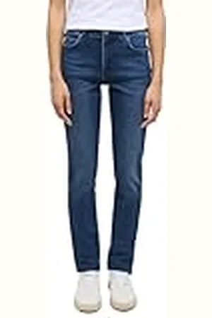 Mustang Estilo Crosby Relaxed Slim Jeans, , 34 W/32 L para Mujer