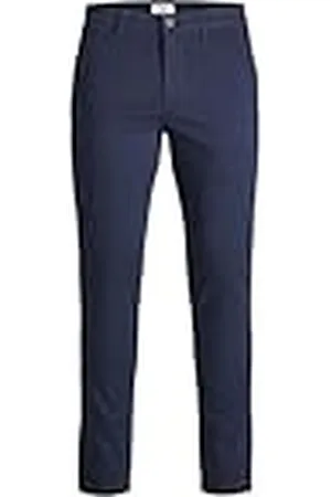 JACK & JONES Jjimarco Jjbowie Sa Navy Noos Jr Pantalón, , 10 Años para Niños