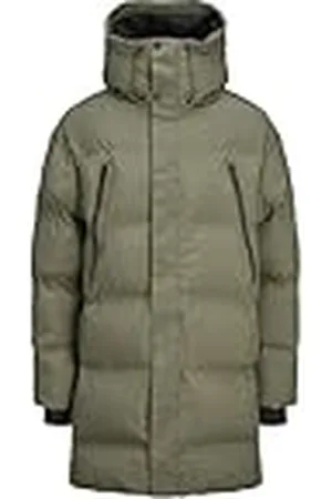 JACK & JONES Chaqueta de invierno Alpha Long Puffer para hombre - XXL