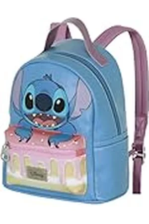 Disney Lilo y Stitch Cake-Mochila Heady Pequeña, Azul, 22 x 25 cm, Capacidad 8 L