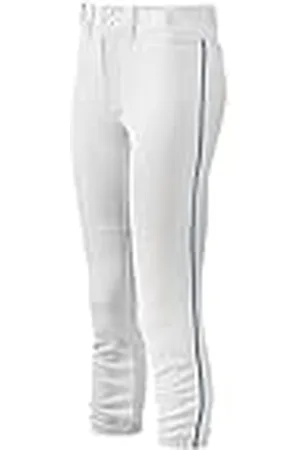 Mizuno Belted Piped Pant Pantalón con cinturón para Mujer, Talla XL, Color