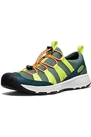 Keen Motozoa Sneaker, Zapatillas Unisex niños, Verde (Sea Moss/Scarlet Ibis), 31 EU