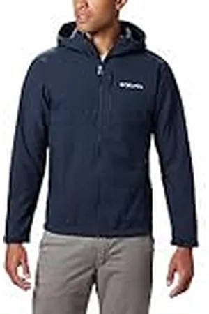 Columbia Ascender Hooded Softshell Jacket, Chaqueta De Softshell Cortavientos para Hombre, , Talla XXL