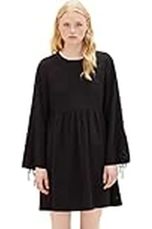 TOM TAILOR Minivestido de mujer con lazada, , XXXL