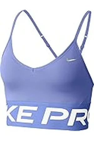 Nike Indy Pro Cn Long Line - Sujetador Deportivo para Mujer
