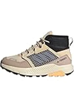 adidas Terrex Trailmaker Mid Rain.RDY Hiking Shoes, Zapatos de Senderismo, Sand/Silver Violet/Acid Orange, 38 EU