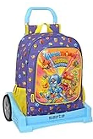 Safta Mochila con Carro Evolution Superthings Guardians Of Kazoom 32X42X14Cm Unisex niños, , Estándar