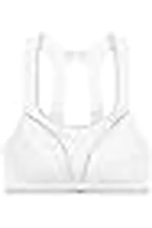 Champion Shock Absorber S5044-Ultimate Run Bra Sujetador Deportivo, Opaco, Color Blanco, 95D Mujeres