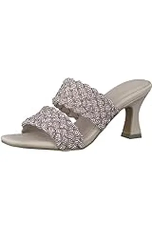 Marco Tozzi 2-2-27200-20, Pantuflas para Mujer, Gris (Powder), 38 EU