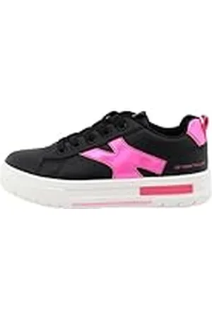 TOM TAILOR 7470040004, Zapatillas, Negro, Rosa, 39 EU