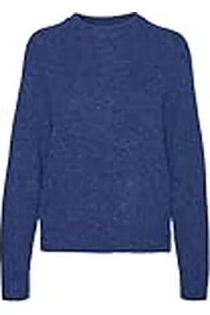 VERO MODA Vmfiluca LS O-Neck Jersey Ga Noos Suéter, Surf The Web, XL para Mujer