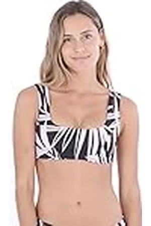 Hurley W Max Leaves Split Strap Top, , M