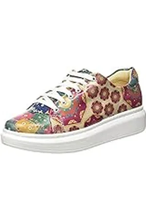 Dogo Myra, Zapatillas de Mujer, Mexican, Zapatos Veganos Estampados,41 EU