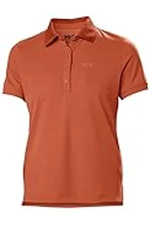 Helly Hansen Polo W Siren Camisa, Terracota, L para Mujer