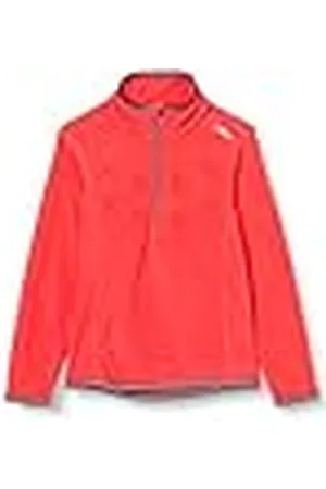 CMP Camiseta de forro polar ártico para niños, rojo flúor, 110